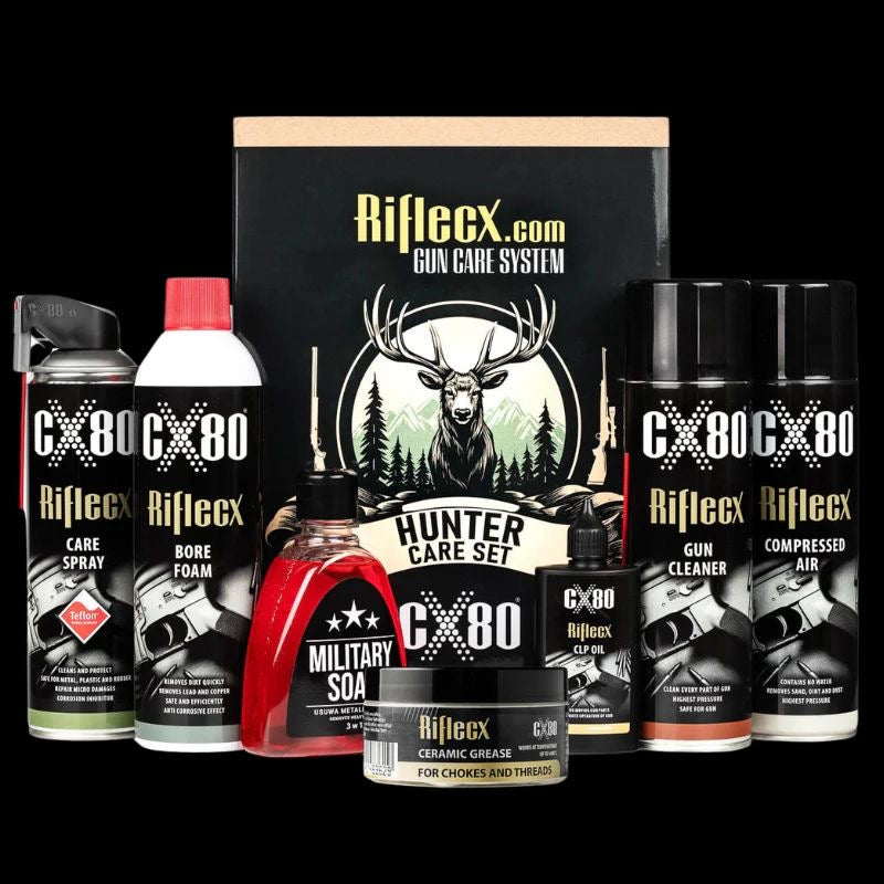 RifleCX Hunter Set – Avcılar İçin Profesyonel Silah Bakım Kiti