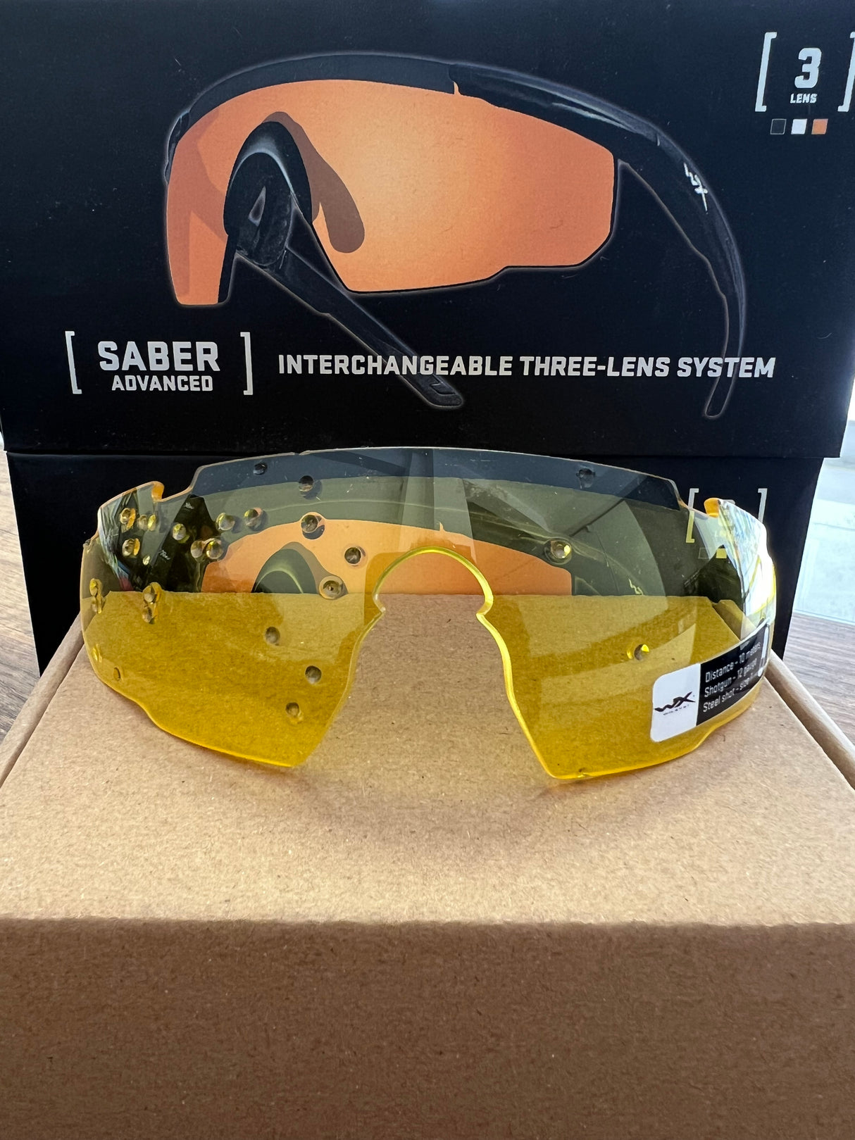 WILEY X Saber Advanced 308 Balistik Gözlük (3 Lens)