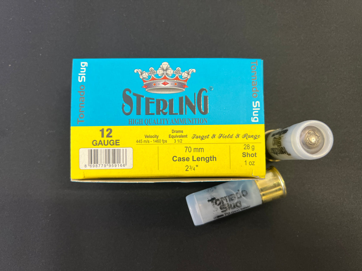 Sterling Tornado Slug 12GA Tüfek Fişeği