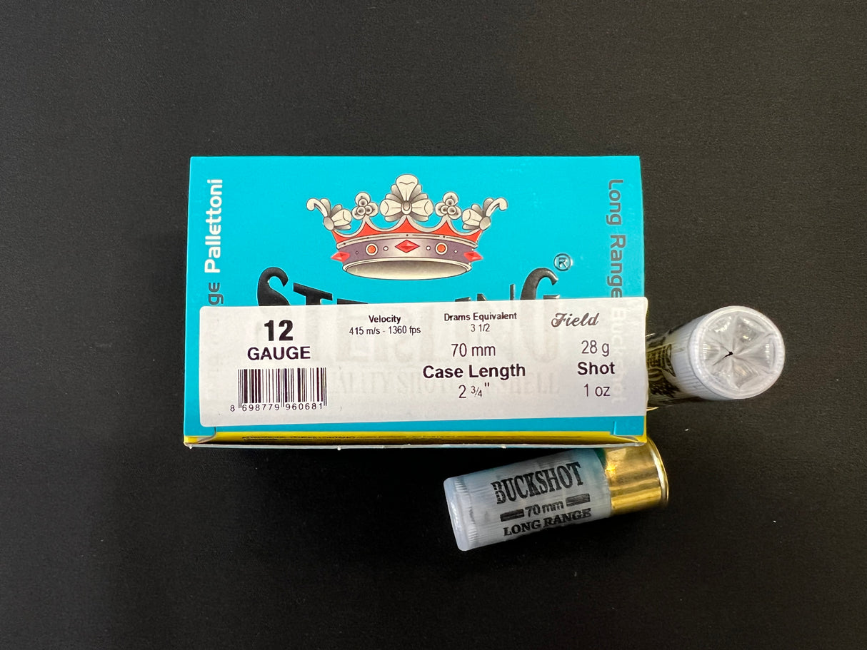 Sterling Long Range Buckshot 12GA Tüfek Fişeği
