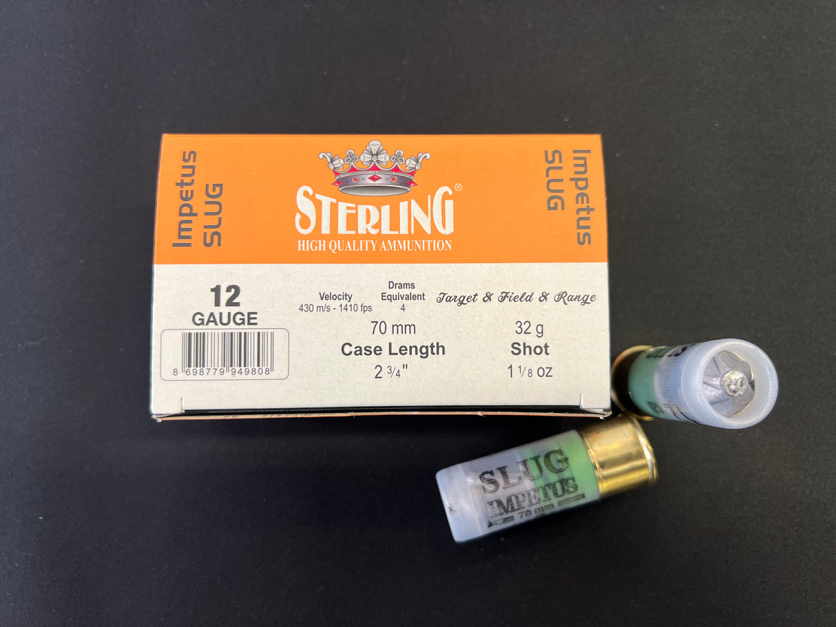 Sterling Impetus Slug 12GA Tüfek Fişeği