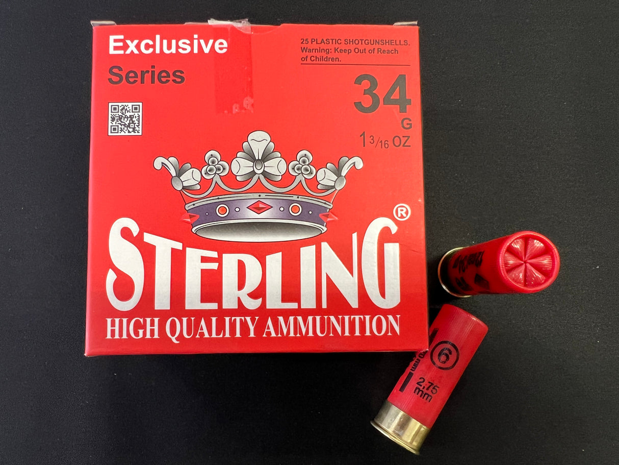 Sterling 12GA 34gr Tüfek Fişeği