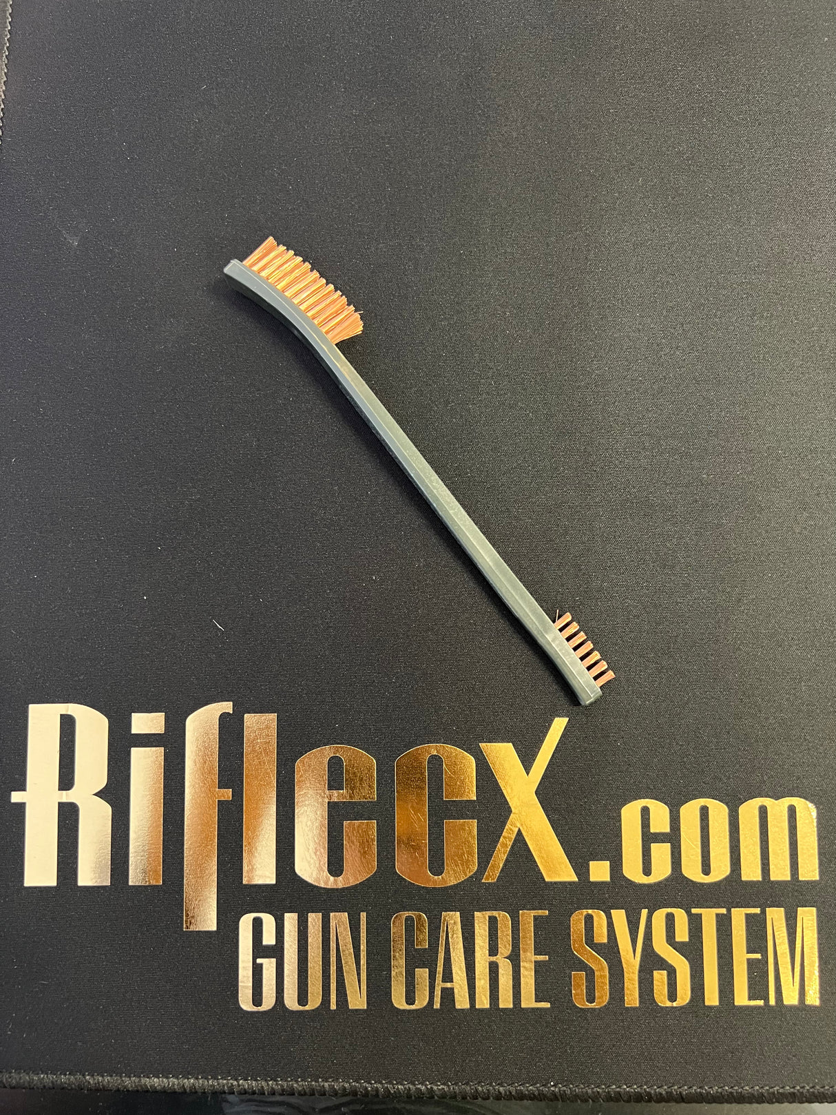 RifleCX Silah Temizlik Fırçası – Bakır Kıl + Kompozit Sap