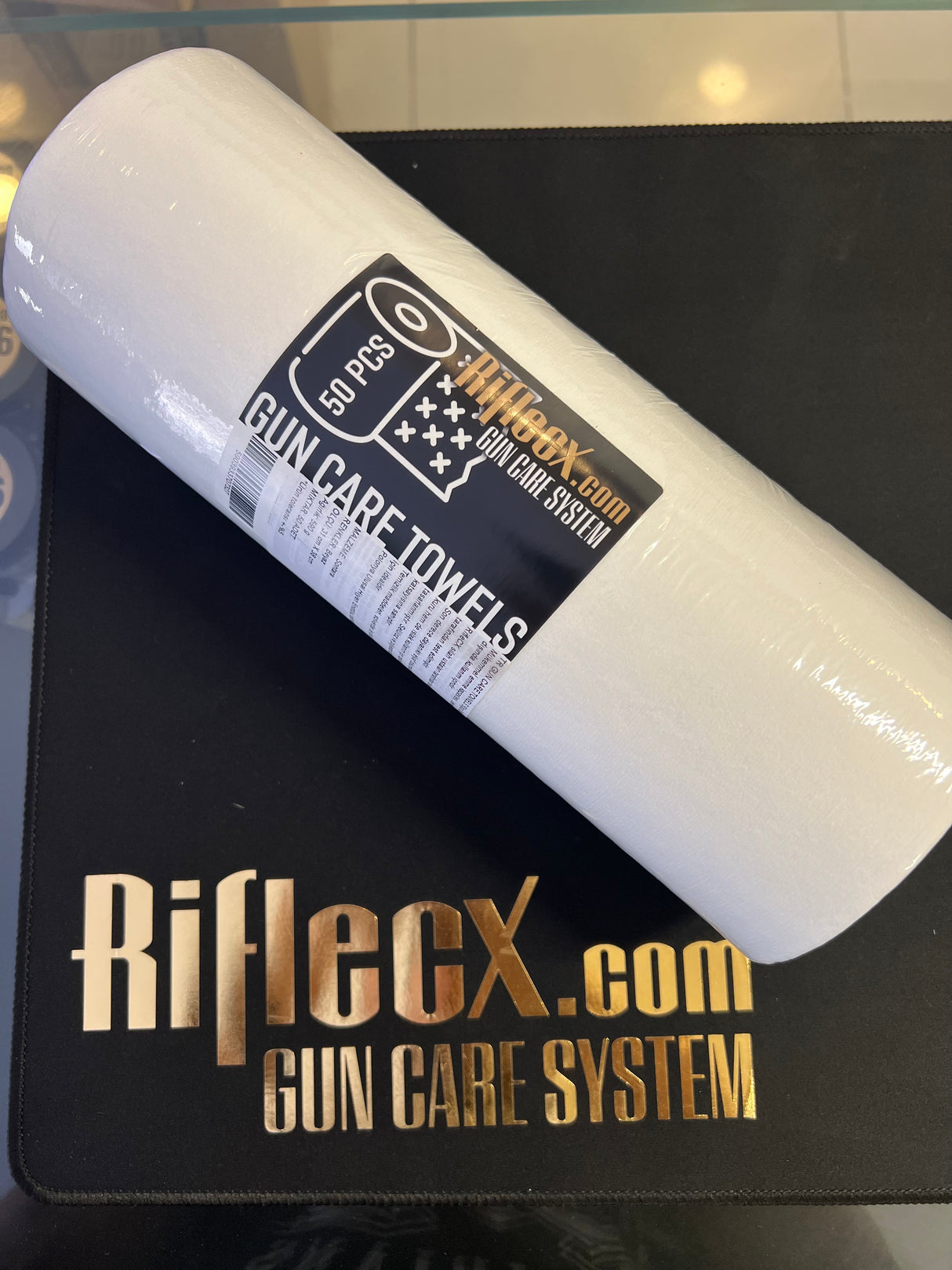 RifleCX Gun Care Towels – Silah Bakımı İçin Mikrofiber Temizlik Bezi