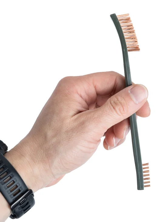 RifleCX Silah Temizlik Fırçası – Bakır Kıl + Kompozit Sap