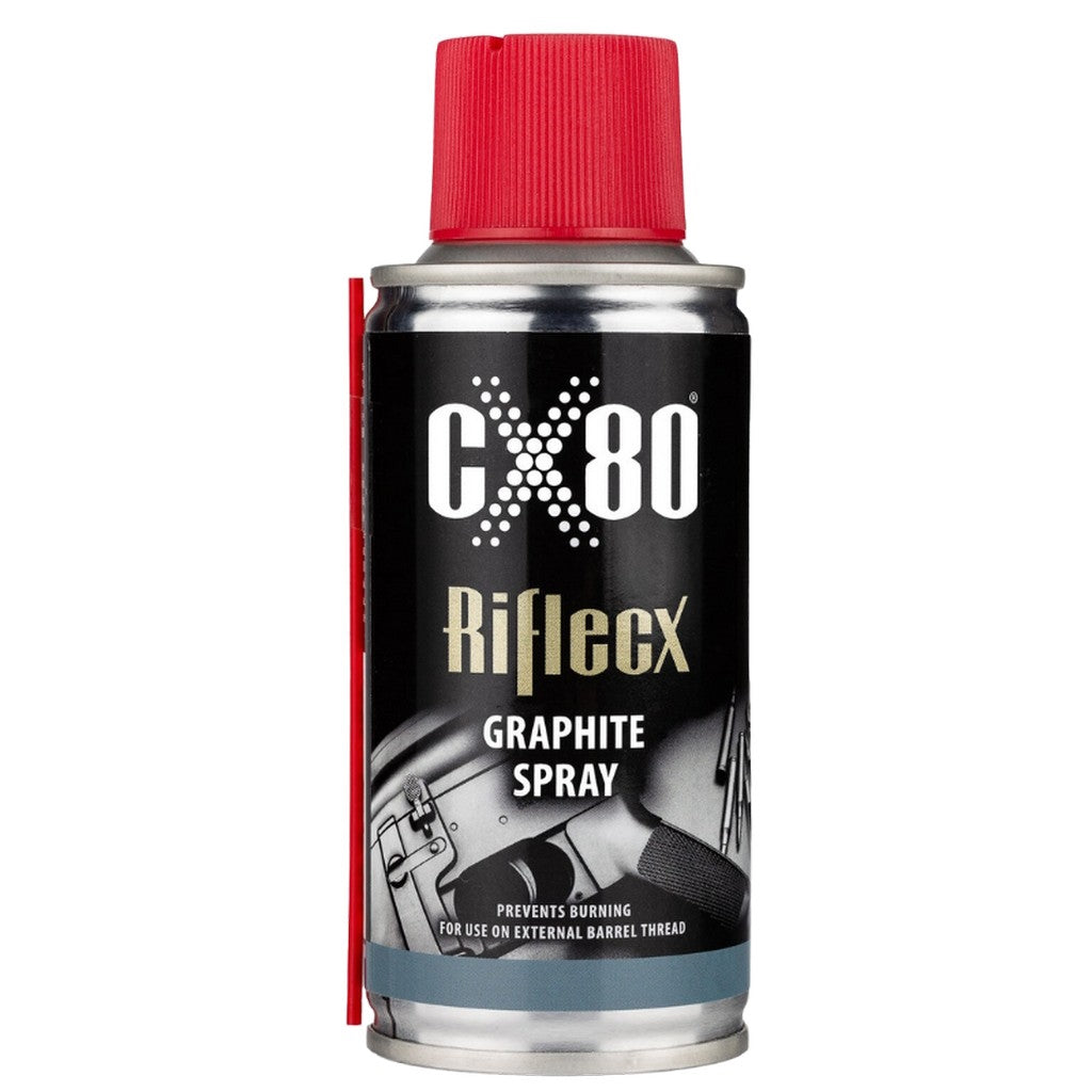 RifleCX Graphite Spray – Yüksek Isıya Dayanıklı Kuru Yağ Spreyi