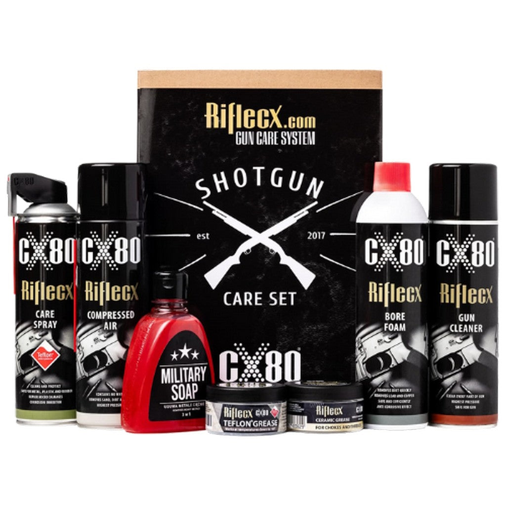 RifleCX Shotgun Care Set – Av Tüfekleri İçin Profesyonel Bakım Seti