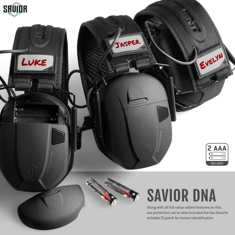 SAVIOR APOLLO Elektronik Atış Kulaklığı - Mat Siyah