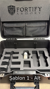 Fortify Titan Box – Büyük Boy Özelleştirilebilir Silah Taşıma ve Saklama Sistemi