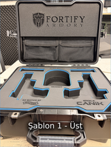 Fortify Titan Box – Büyük Boy Özelleştirilebilir Silah Taşıma ve Saklama Sistemi