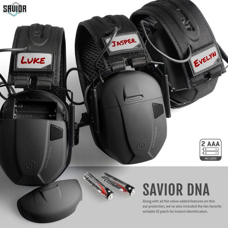 SAVIOR APOLLO Elektronik Atış Kulaklığı - Mat Siyah